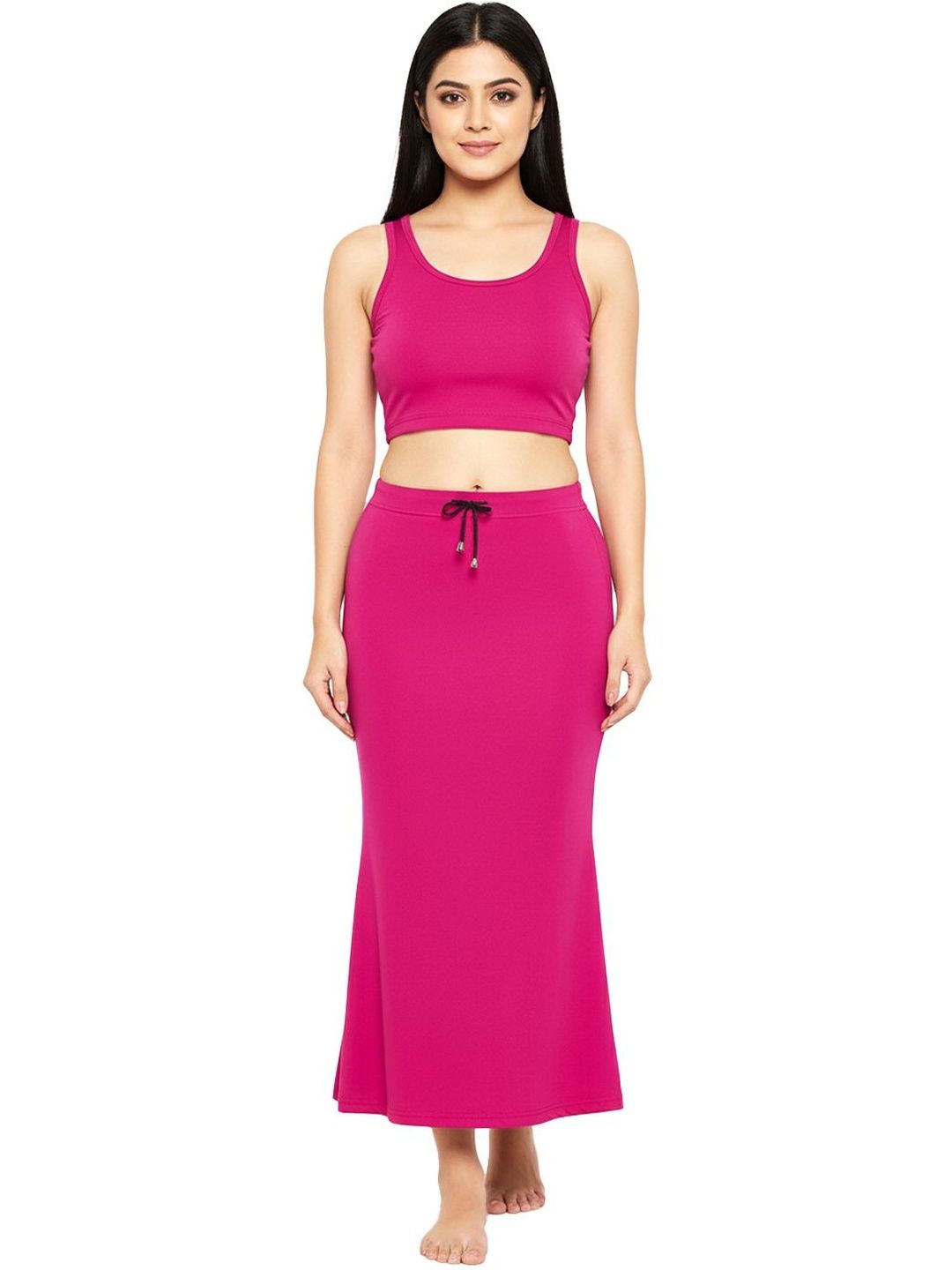 Esensuelle 7 Mid-Rise Mermaid Fit Saree Shapewear Petticoat