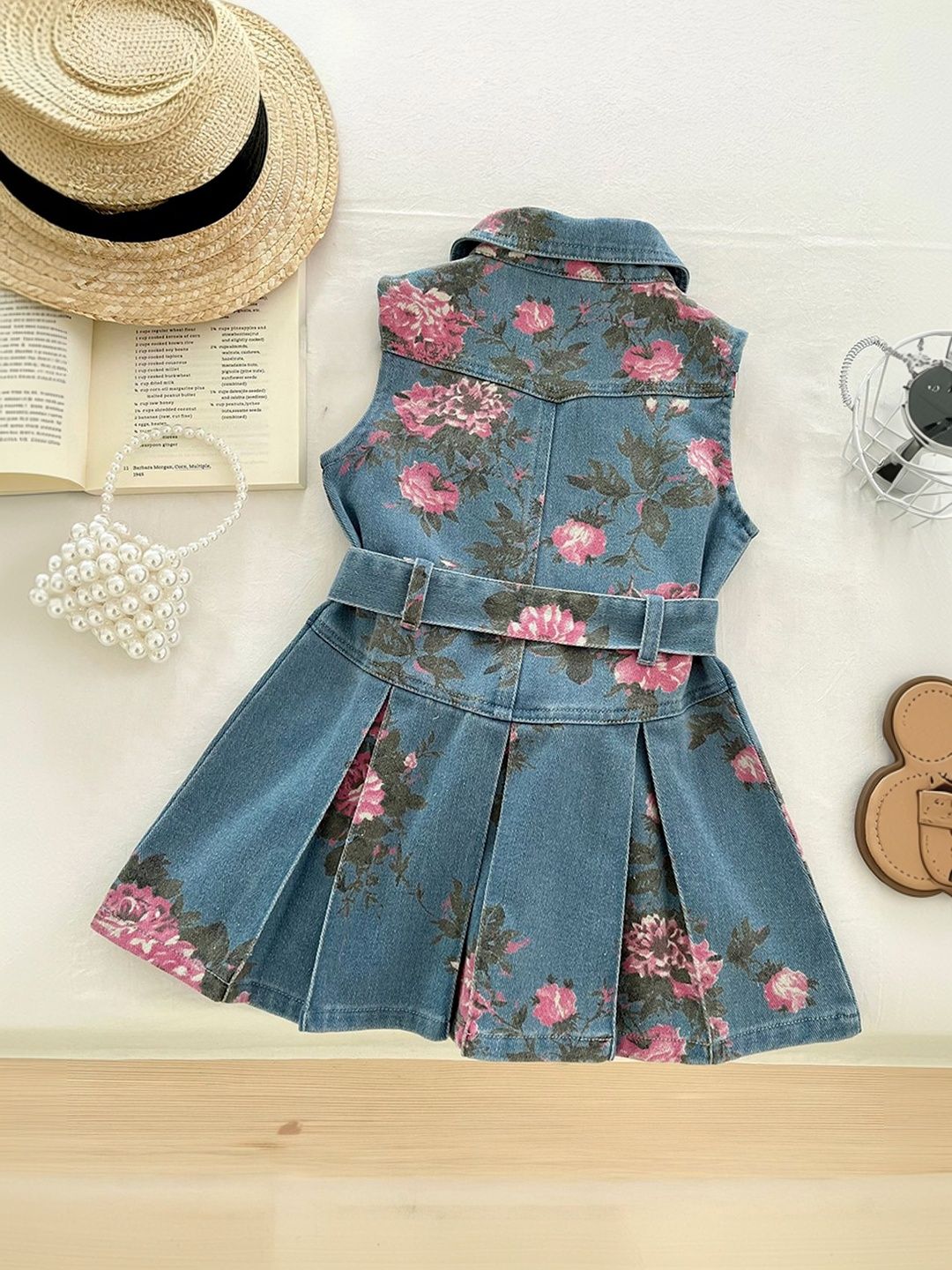 Floral Print A-Line Dress 6