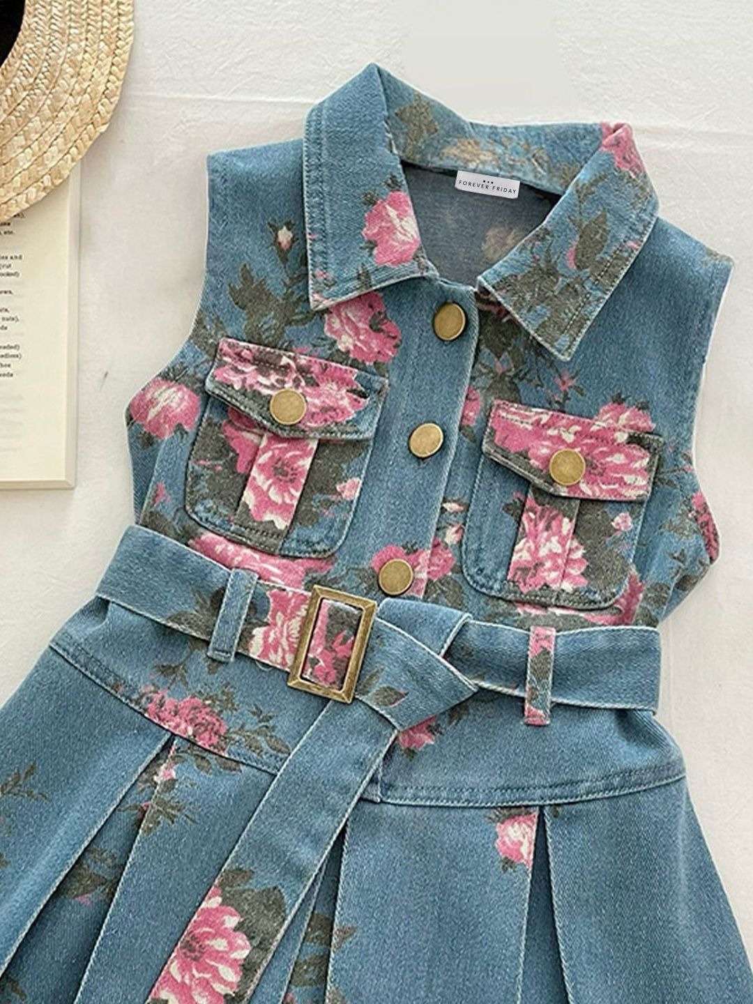 Floral Print A-Line Dress 2