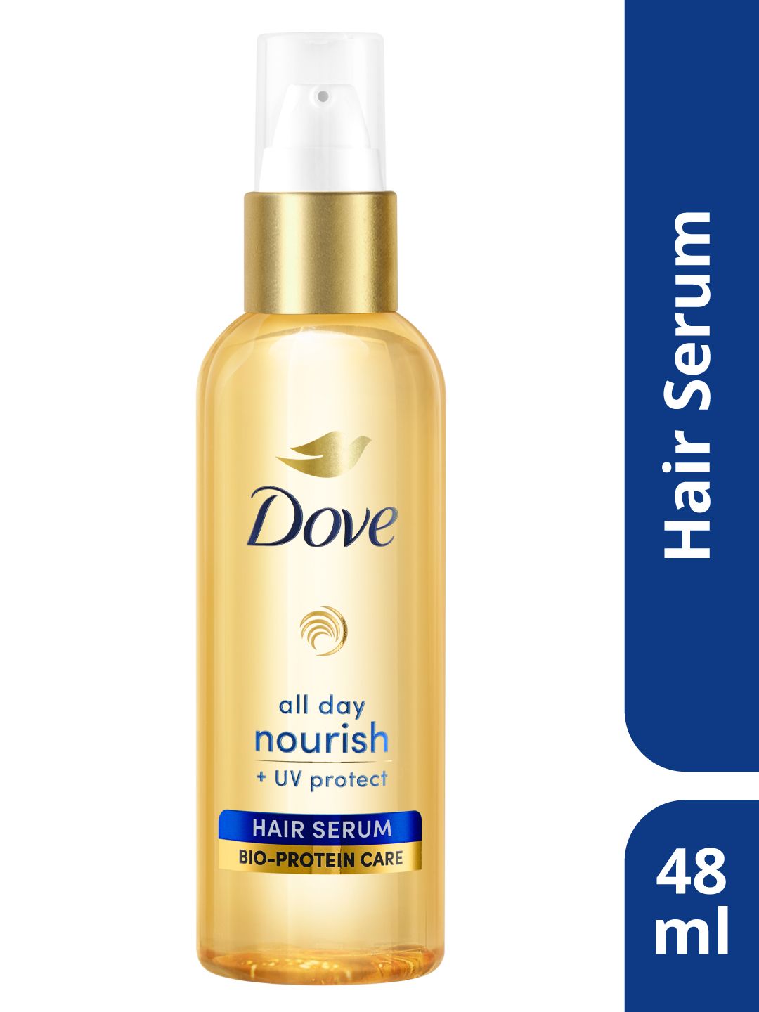 Buy Dove All Day Nourish UV Protect Hair Serum With Bio Protein Care   48 Ml -  - Personal Care for Women