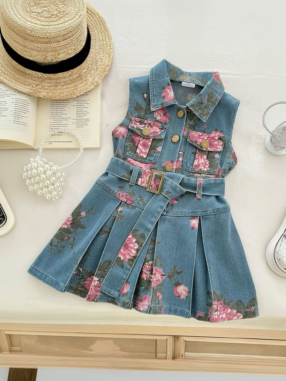 Floral Print A-Line Dress