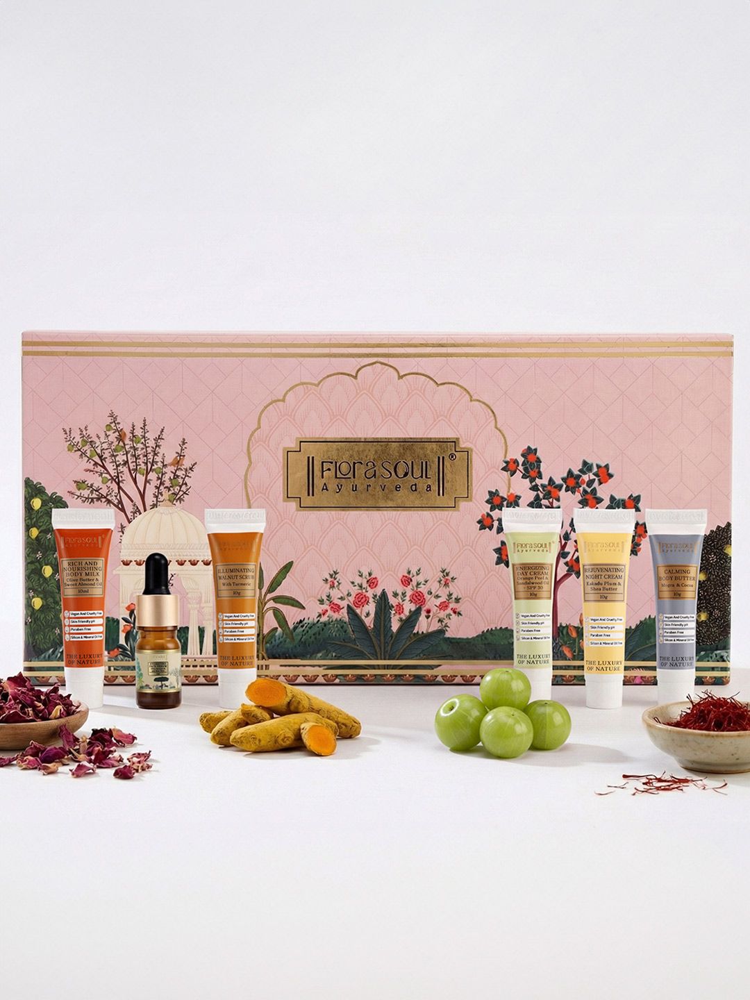 Buy FloraSoul 6 Pieces Ayurveda Essence Set -  - Personal Care for Unisex
