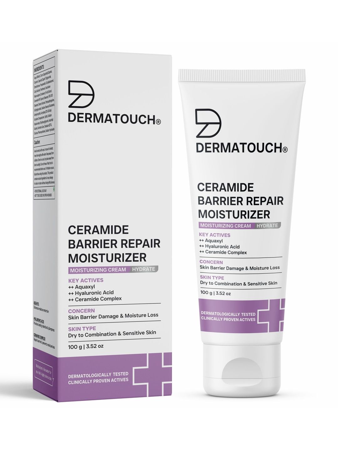 Dermatouch Ceramide Barrier Repair Moisturizer - 100 g