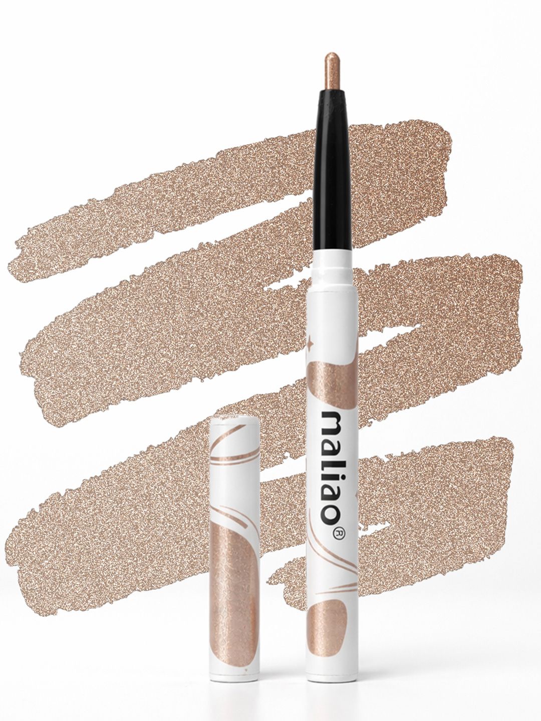 Buy Maliao Holographic Waterproof Eyeliner With Multichrome Effect   0.4 G   Rose Gold -  - Personal Care for Women