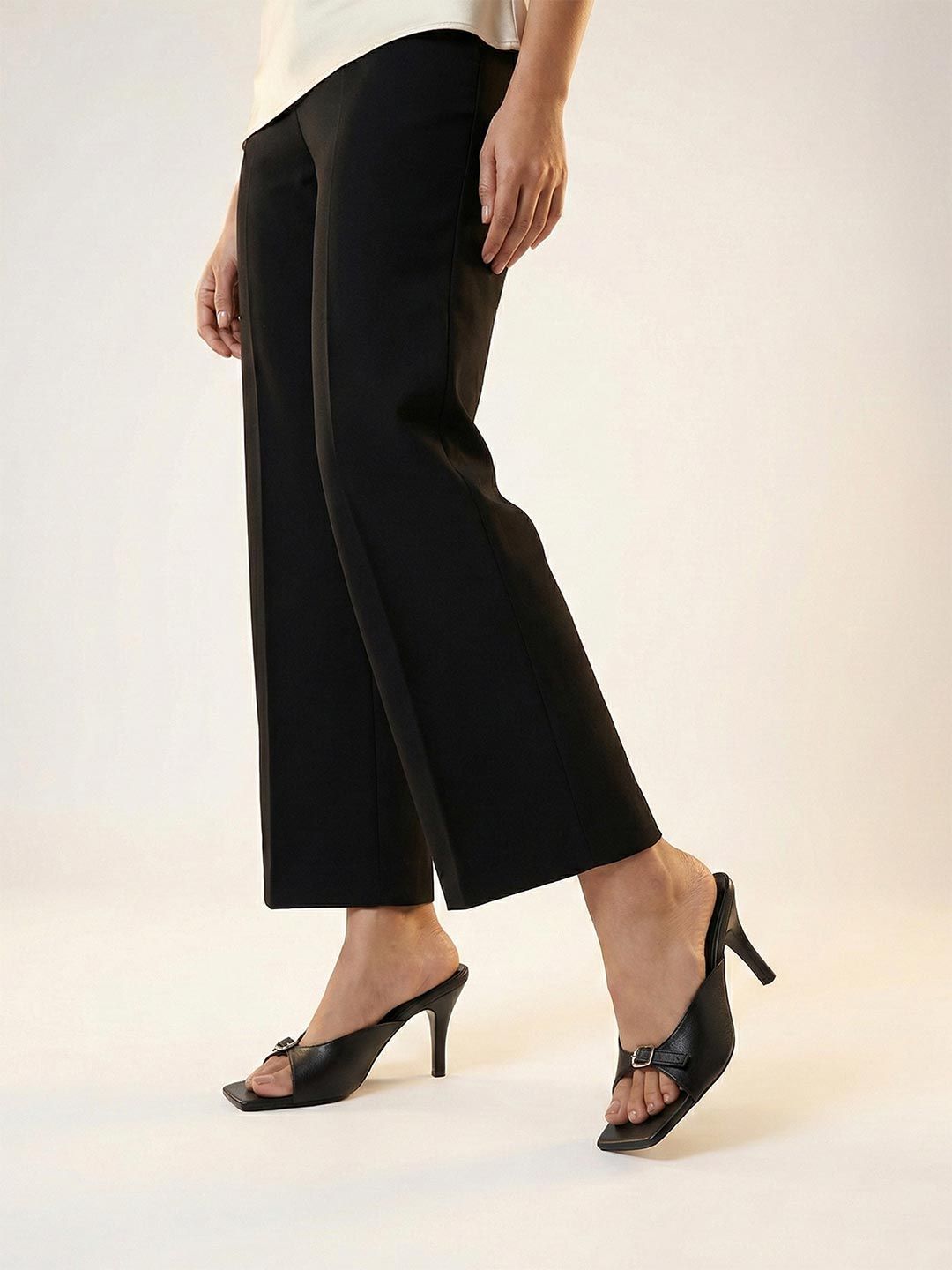 CHAAL CHALAN Elena Black Heels