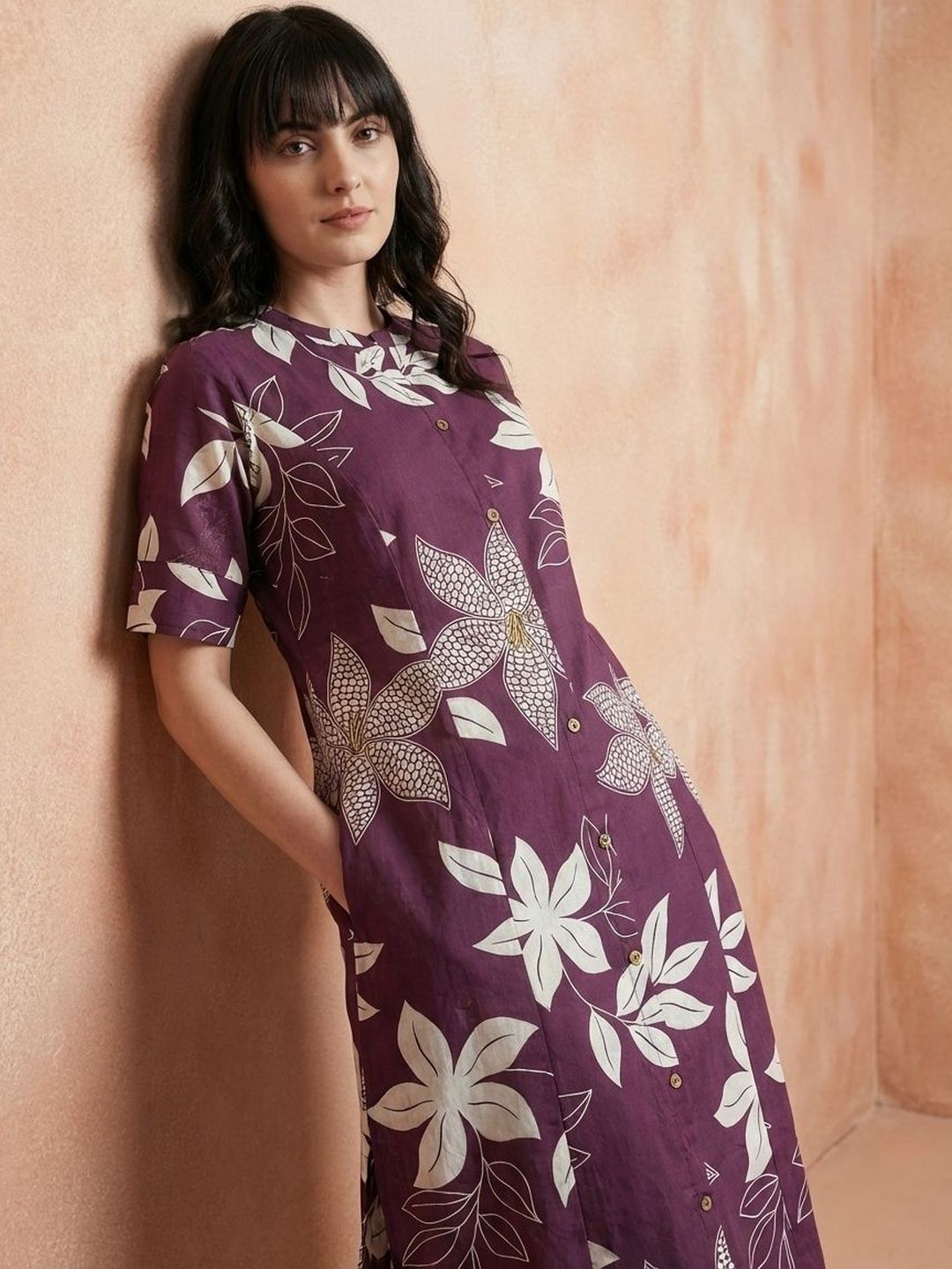 Buy All About You Printed Round Neck Tunic & Trousers Co Ords -  - Apparel for Women