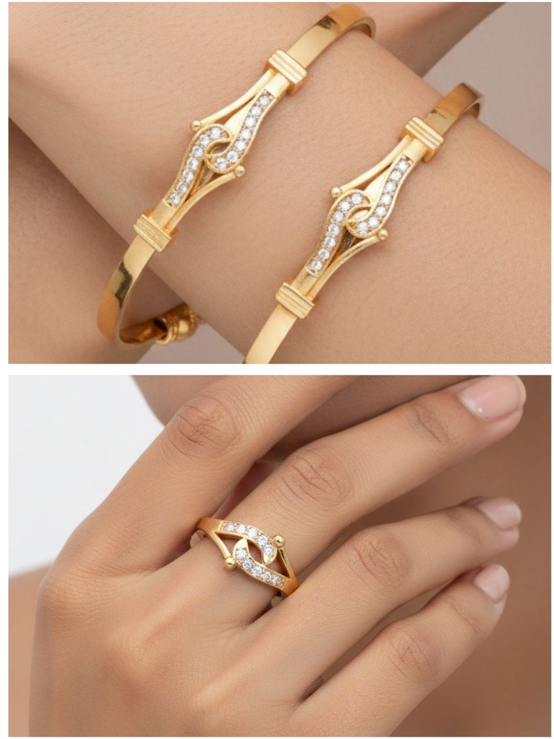 Sangria American Diamond Stone Studded Jewellery Set