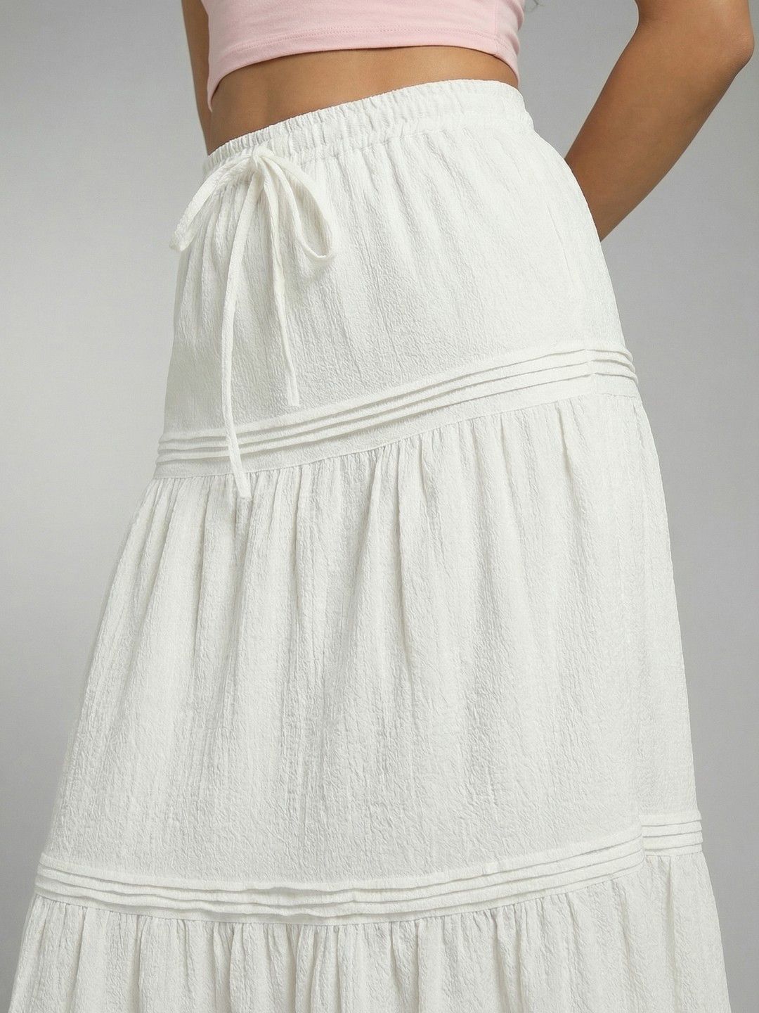 Maxi-Length Tiered Skirts 5