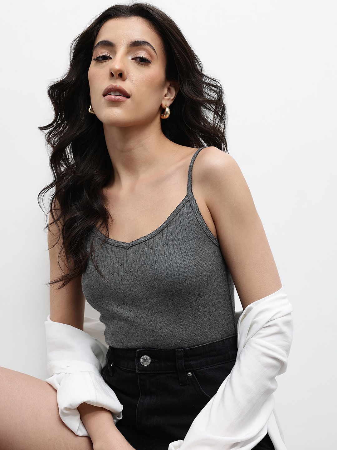 KIABI Ribbed Tank Top