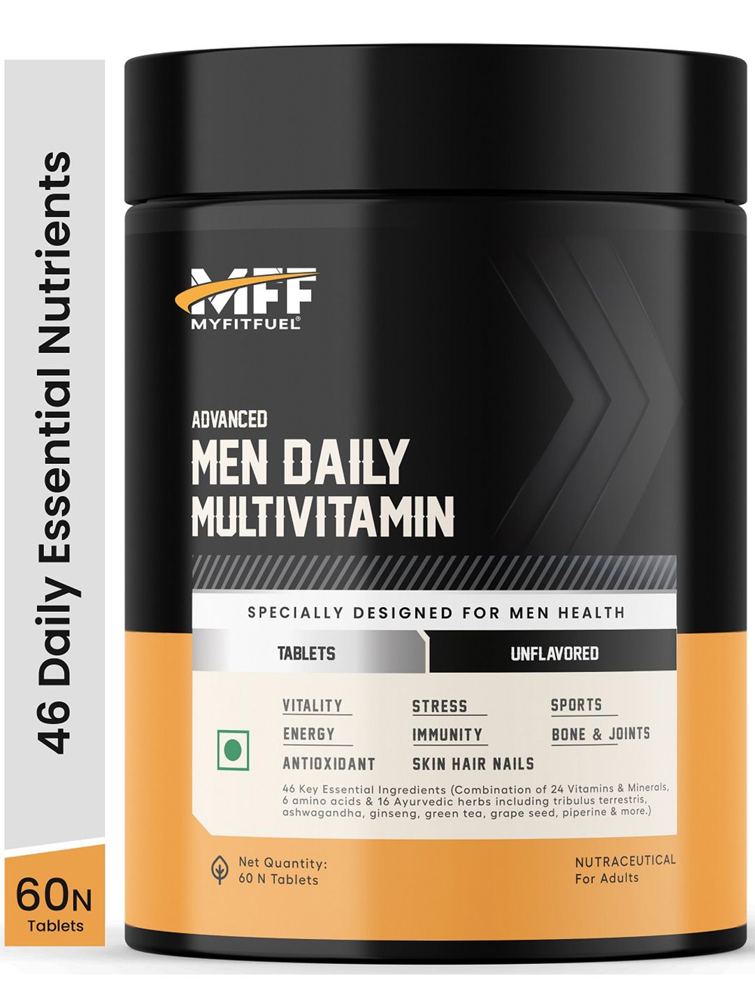 MyFitFuel Men Advance Daily Multivitamins - 60 Capsules