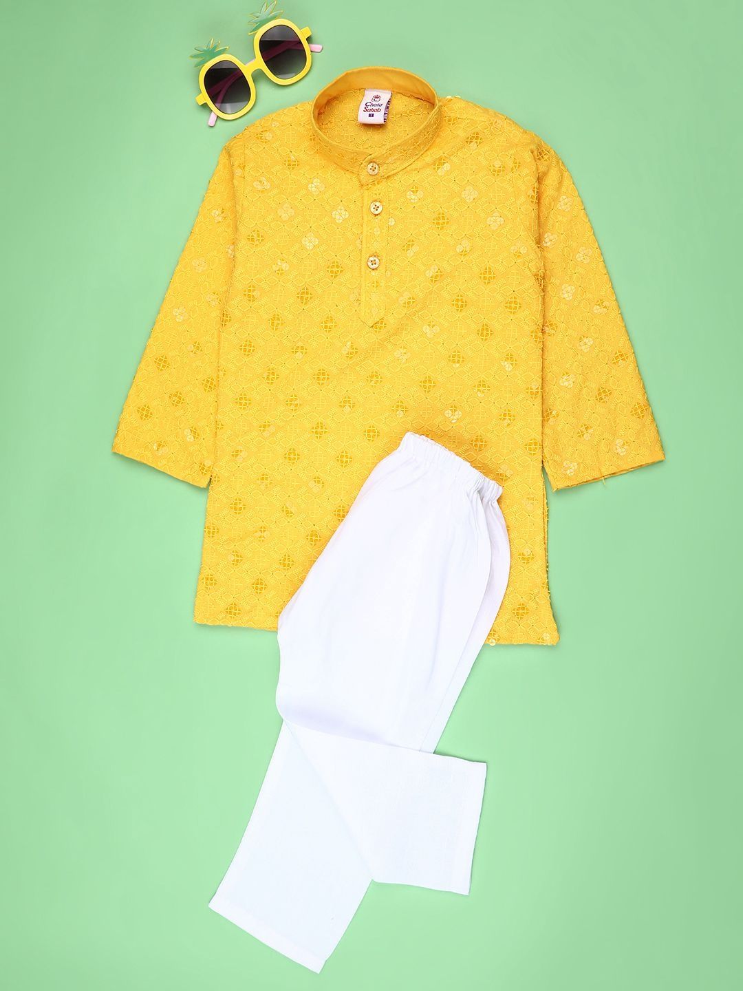 V-Mart Boys Regular Kurta with Pyjamas