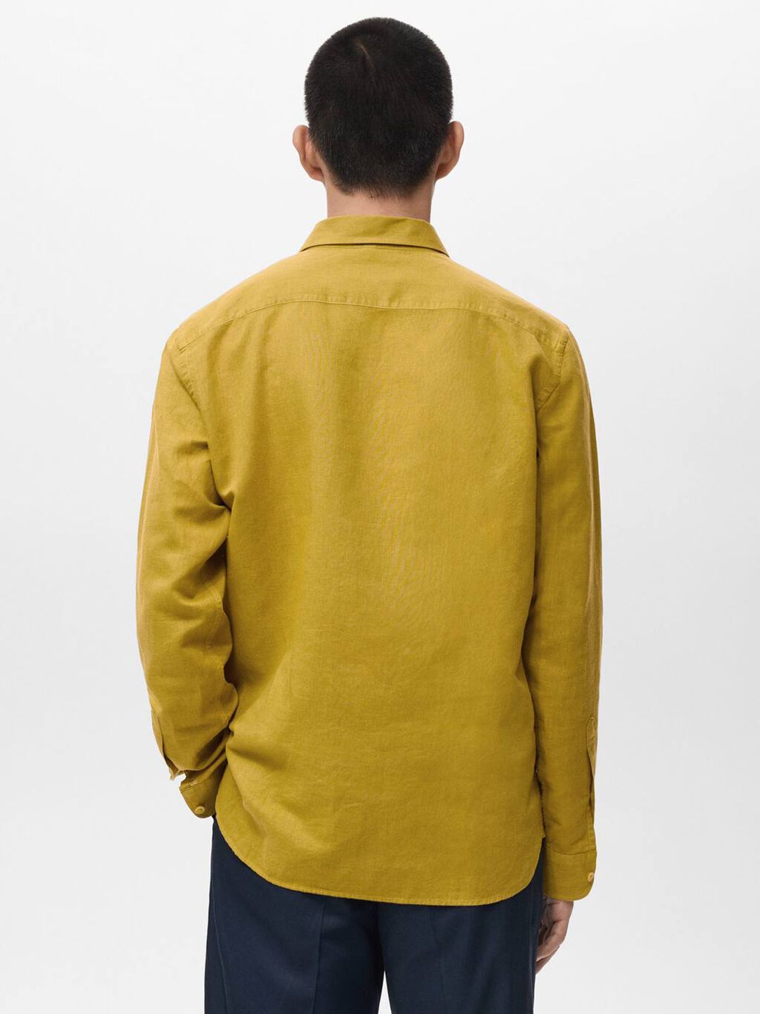 Price History - MANGO MAN Linen Cotton Casual Shirt - ₹2794 at myntra