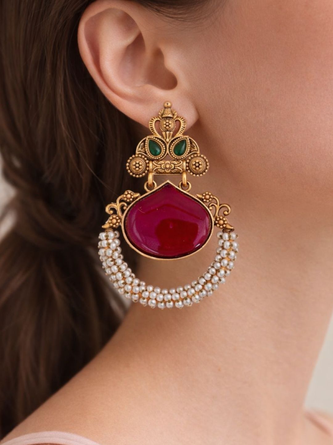 Zeviel Contemporary Drop Earrings