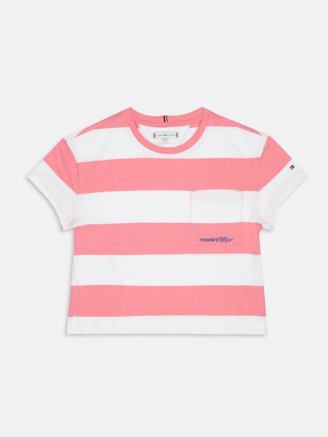 Tommy Hilfiger Girls Cotton Tshirts