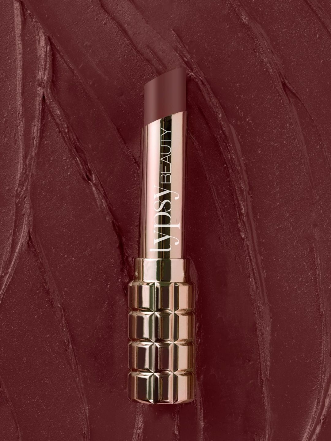 Typsy Beauty Cocoa Peptide Velvet Matte Lipstick 3.5g - Brownie Bite Deep 03