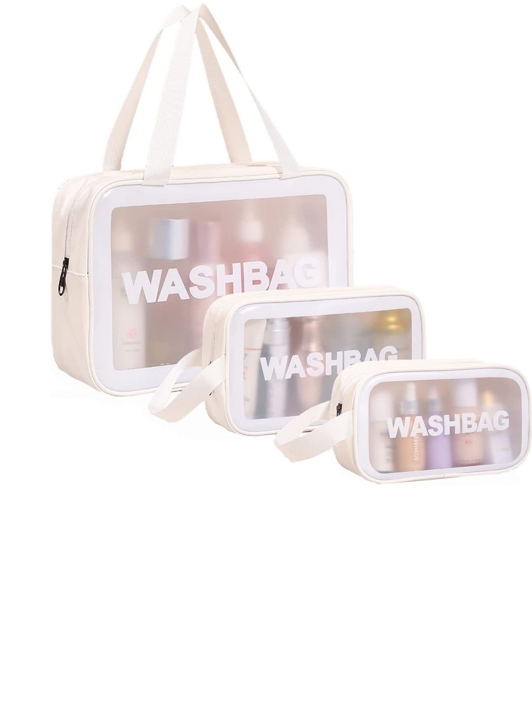 ULTIMATEFASHIONISTA Set of 3 Other Prints Vanity Bag Travel Accessory