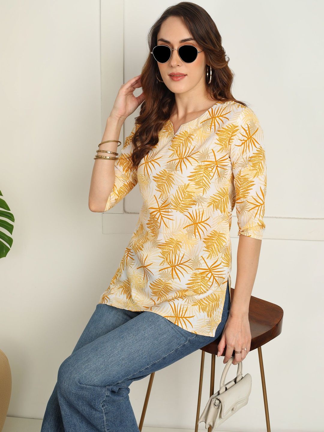 JANKHI Pack Of 2 Ethnic Motifs Printed Kurti