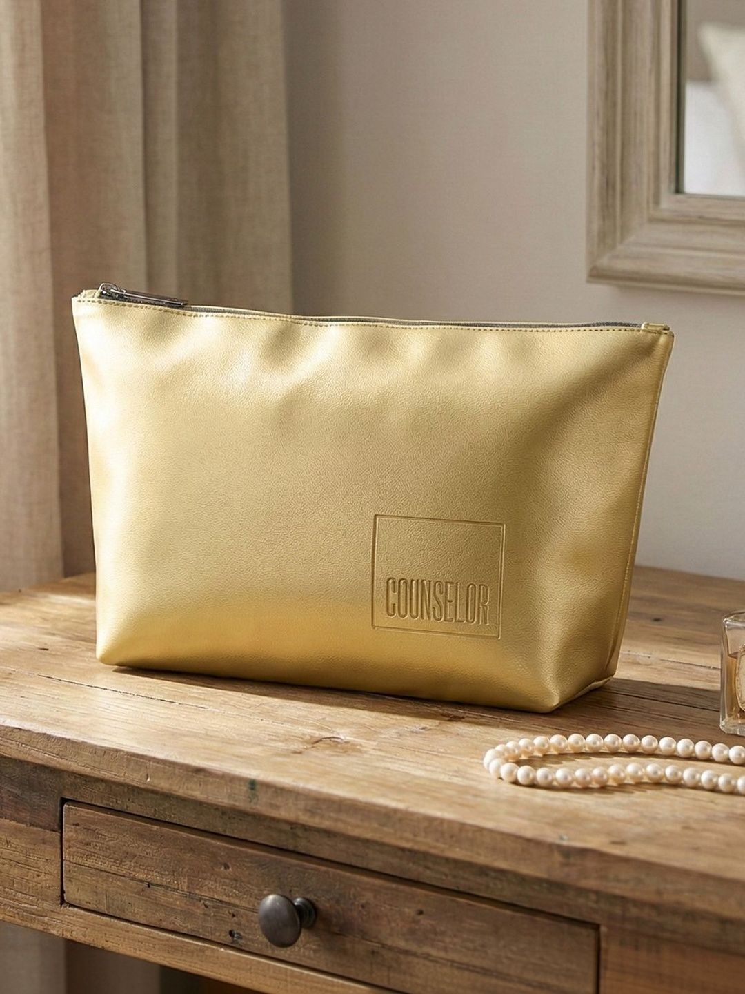COUNSELOR PU Handheld Bag
