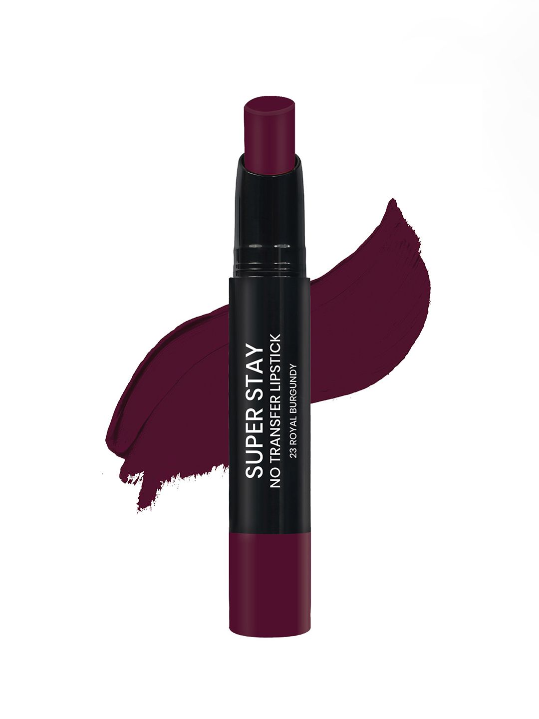 Maliao Stay Crush Crayon Lipstick- 3.8 g- Royal Burgundy 23