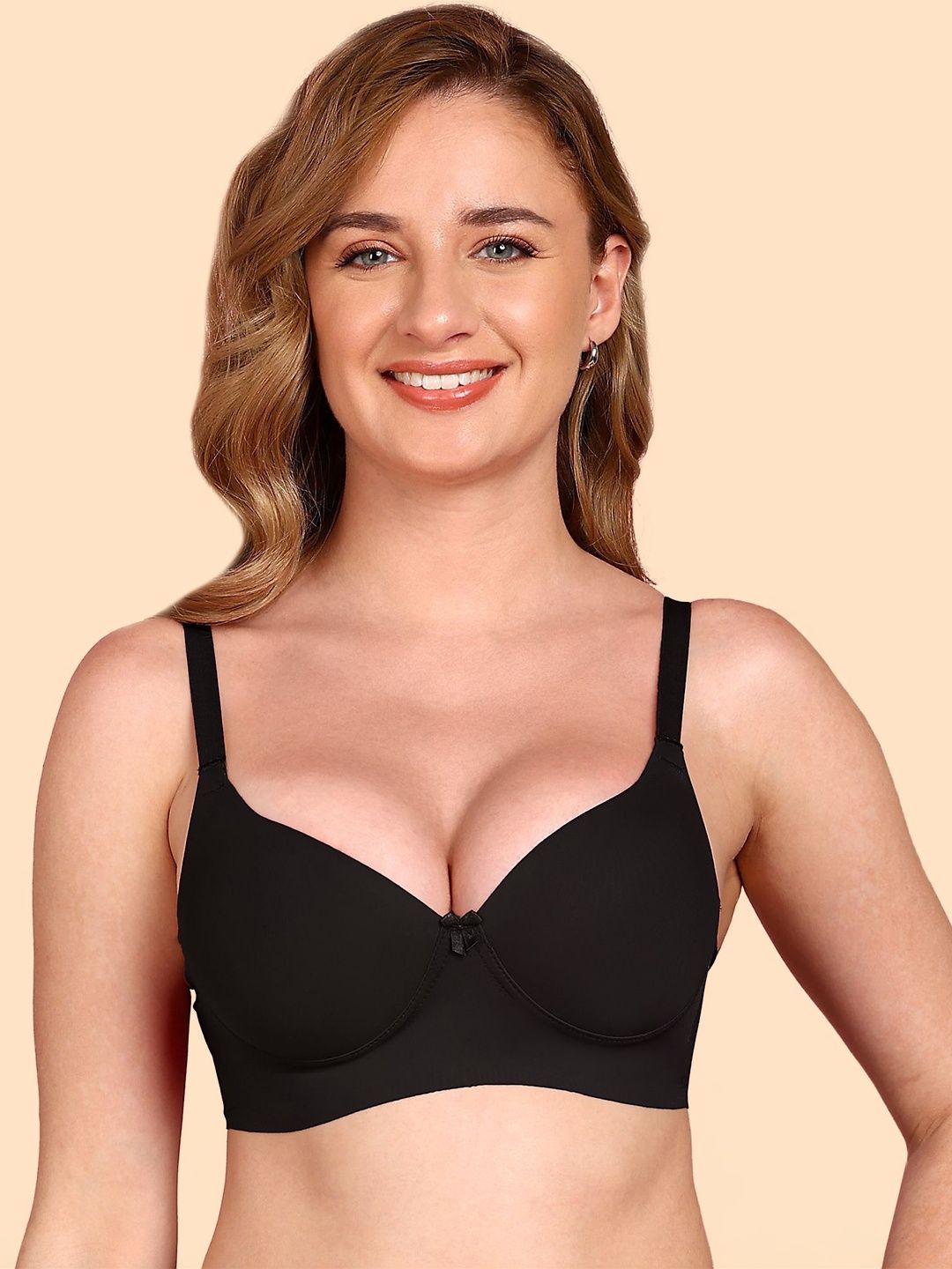 Tweens Cotton Non-wired Push-Up Level-3 Padding Bonded Bra