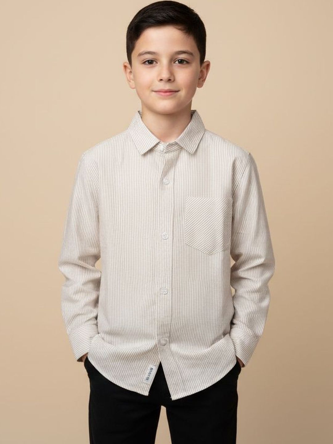 Tiny Toonzzz Boys Comfort Striped Casual Shirt