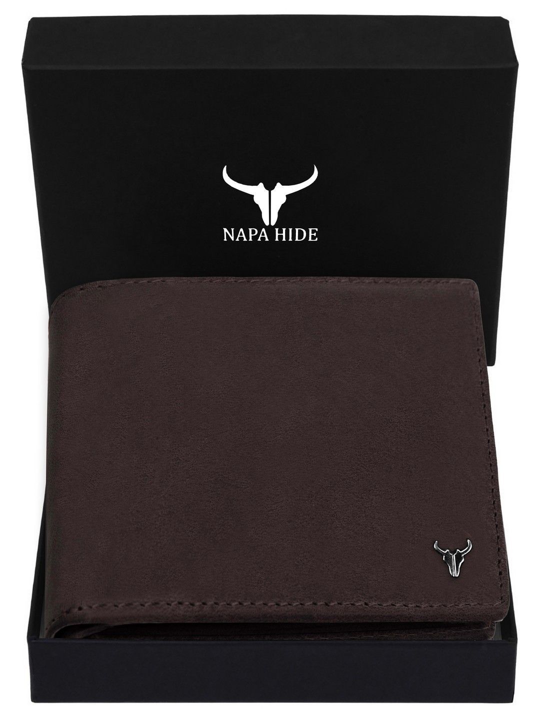 NAPA HIDE Men Leather Two Fold Wallet