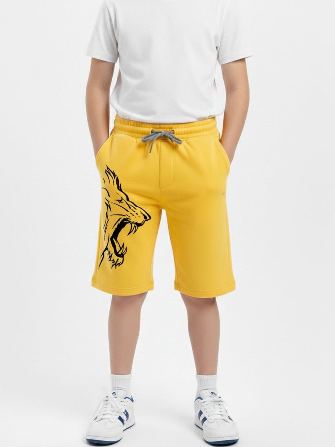 Hotfits Boys Printed Training or Gym Shorts