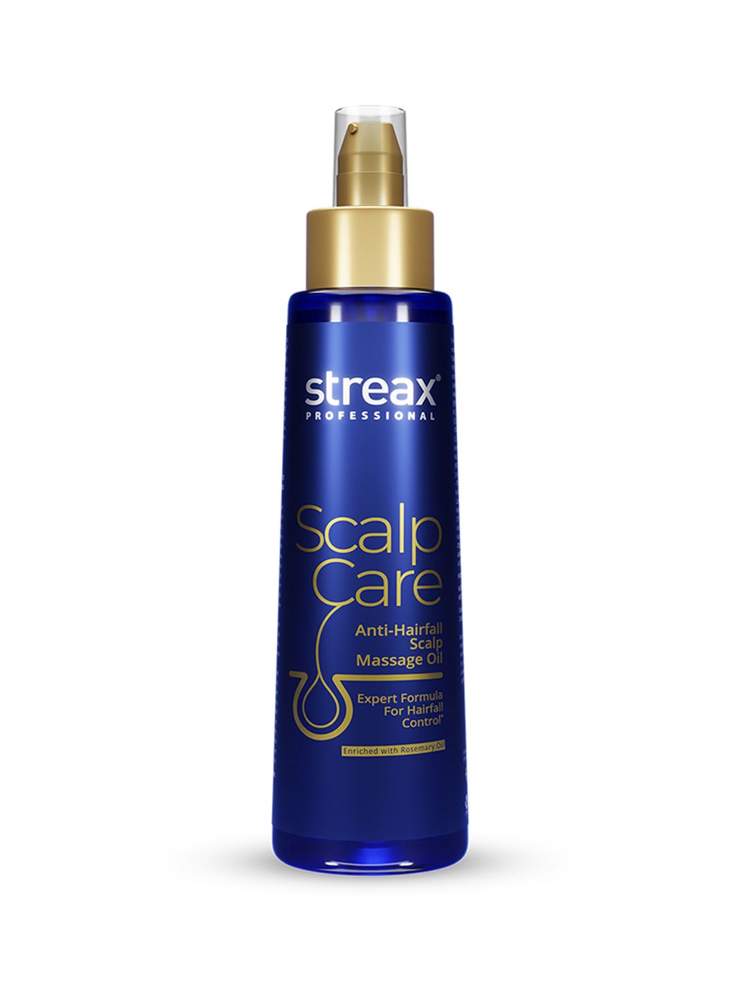 Streax Professional Scalp Care Anti Hairfall Massage Oil with Rosemary - 100 ml