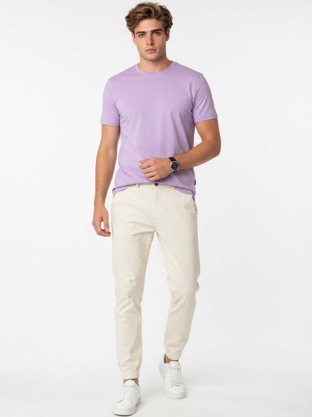 Organic Chics Men Pure Cotton Anti Odour T-shirt