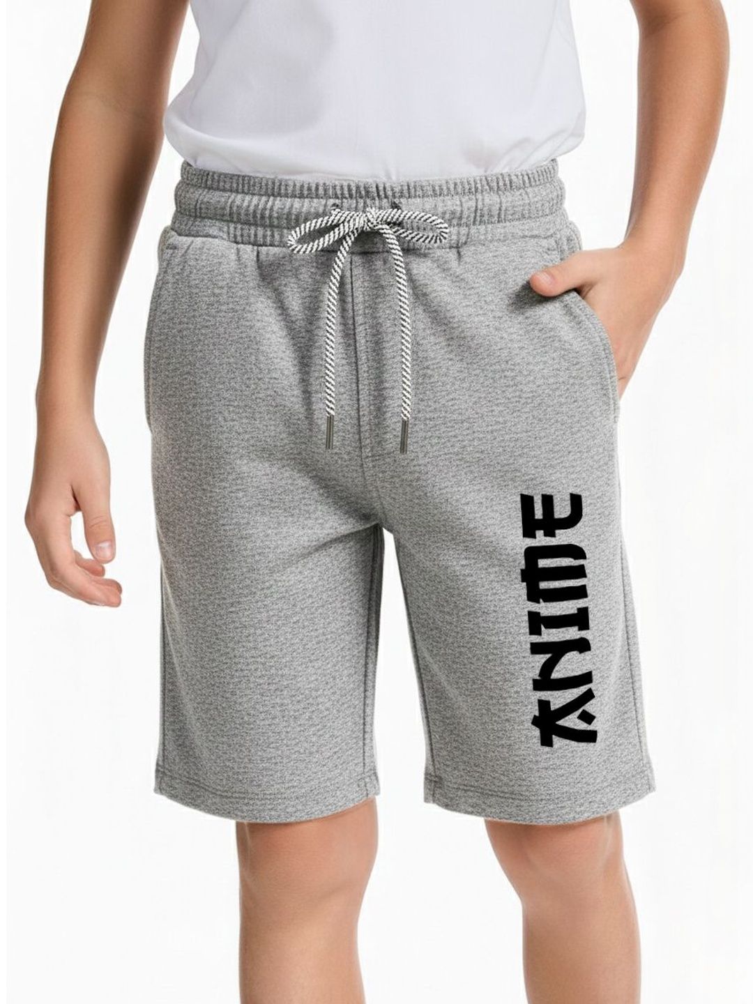 Hotfits Boys Typography Printed Training or Gym Shorts