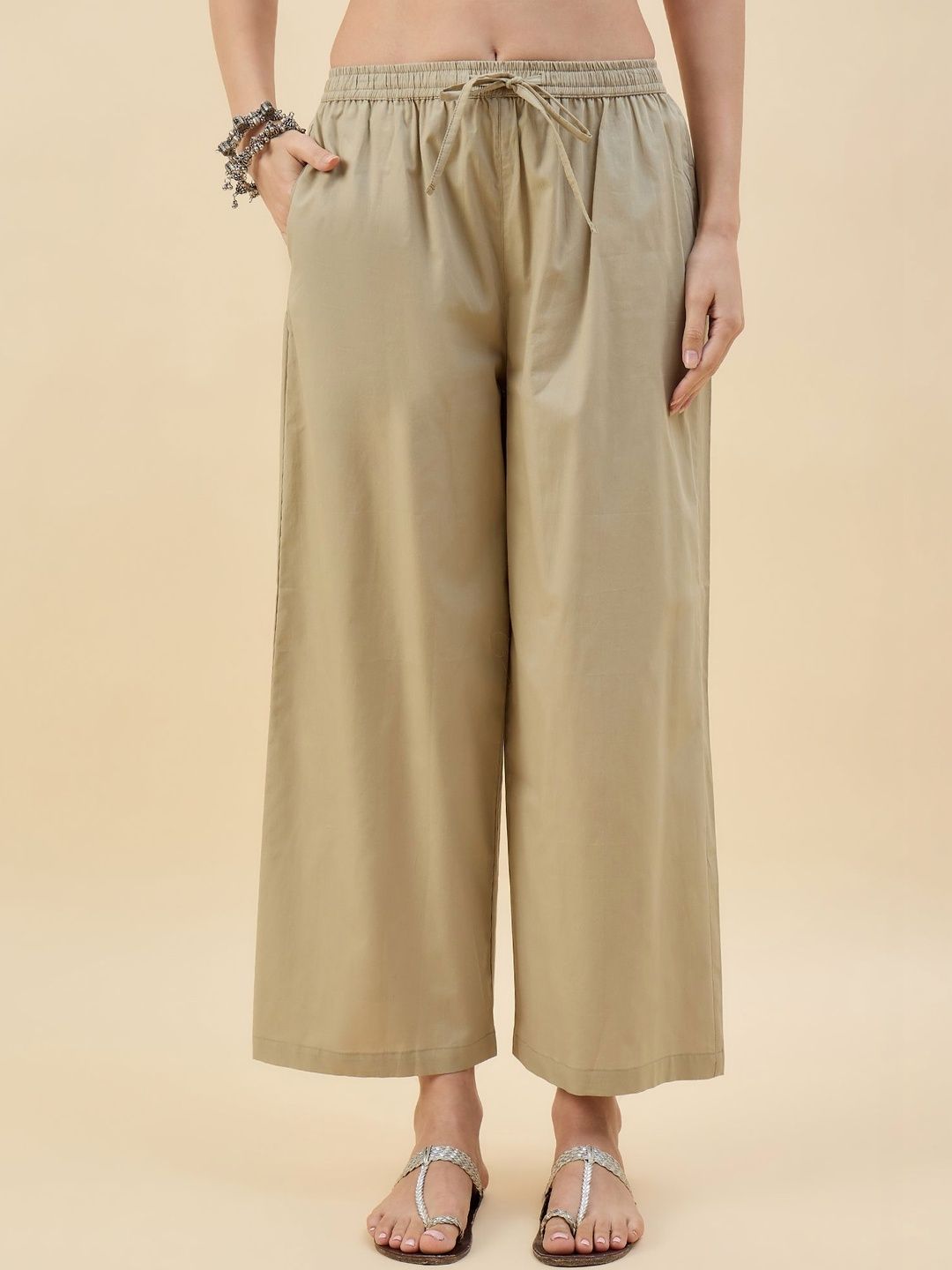 Keitra Women Relaxed Culottes Trousers