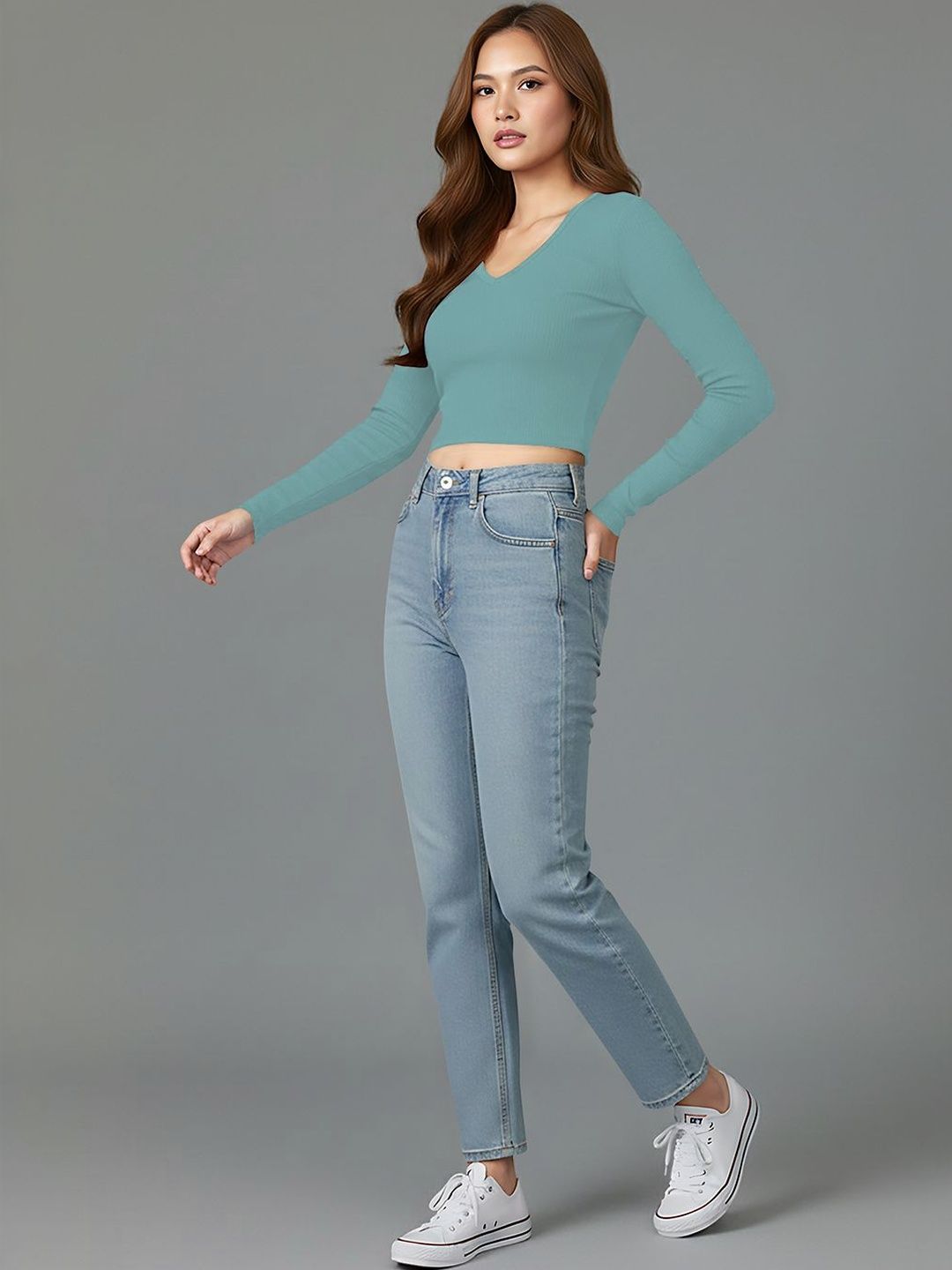 Navyankaa Shirt Style Top