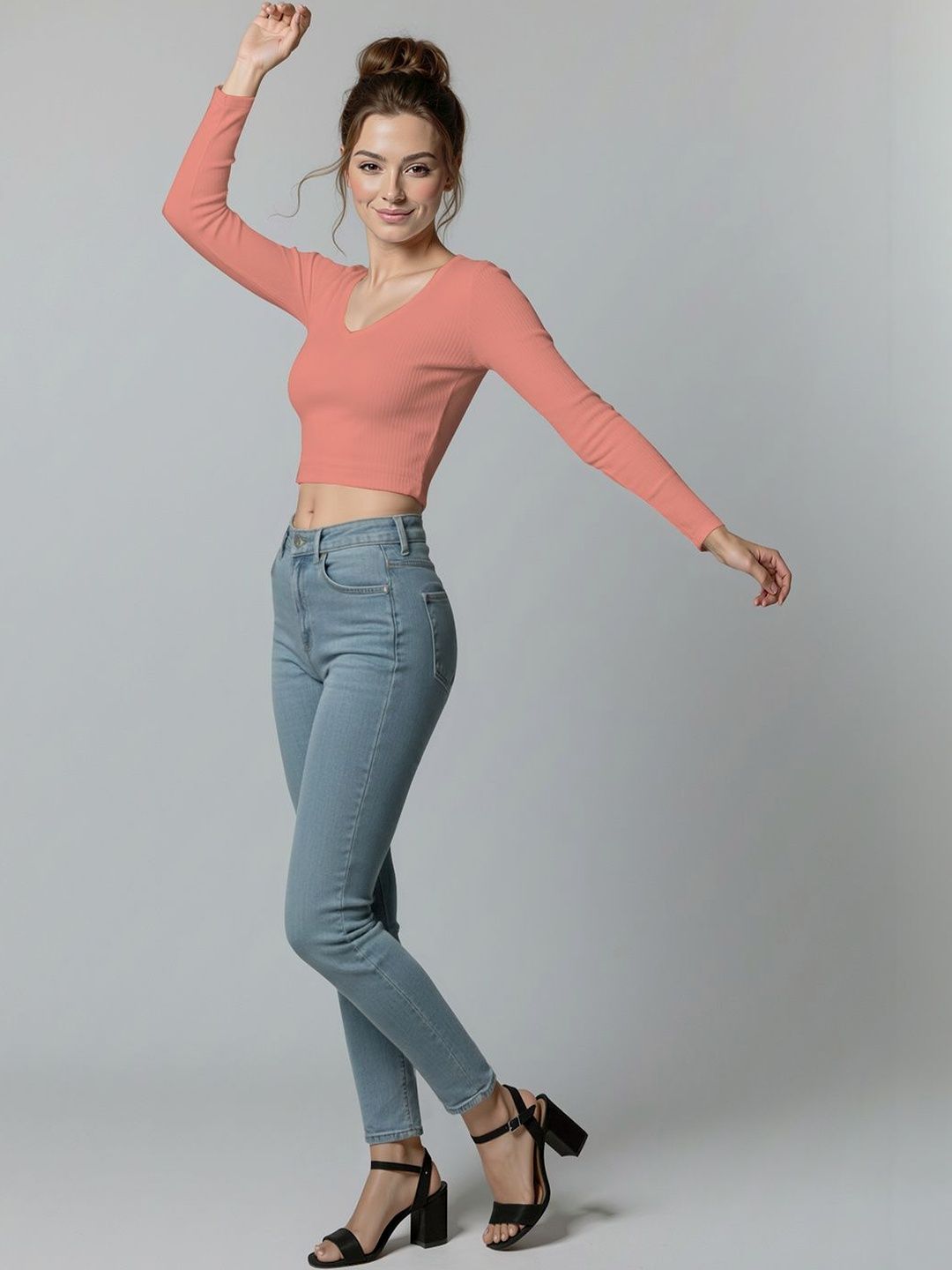 Navyankaa Shirt Style Top