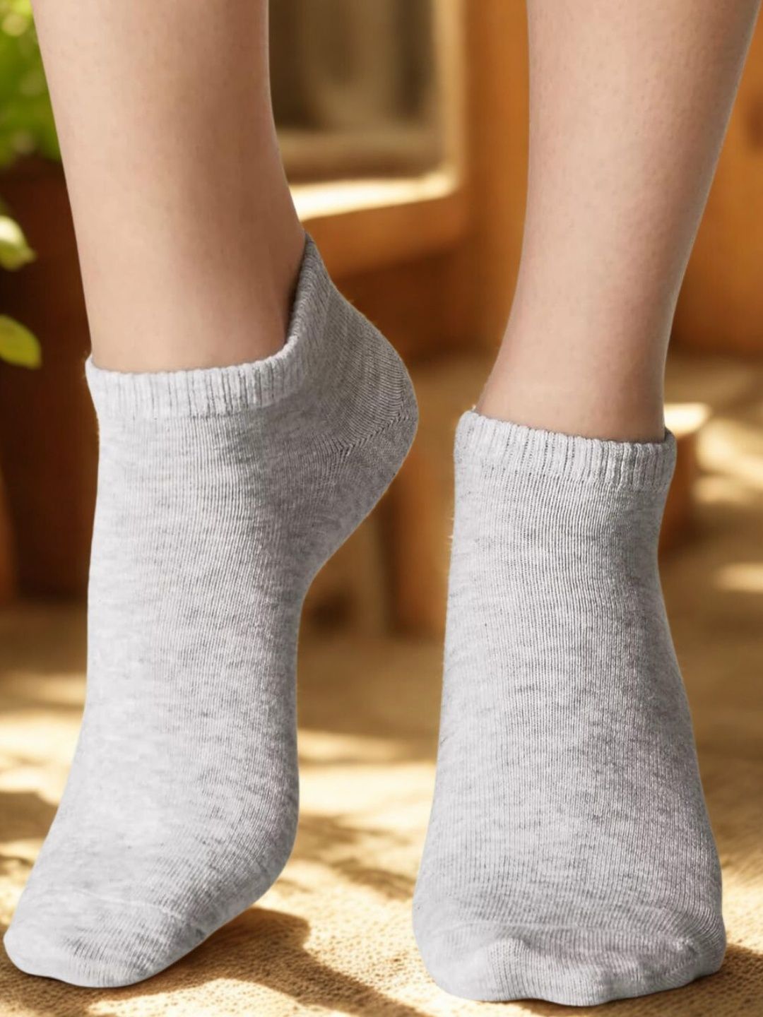 MJE Men Cotton Blend Ankle Length Socks