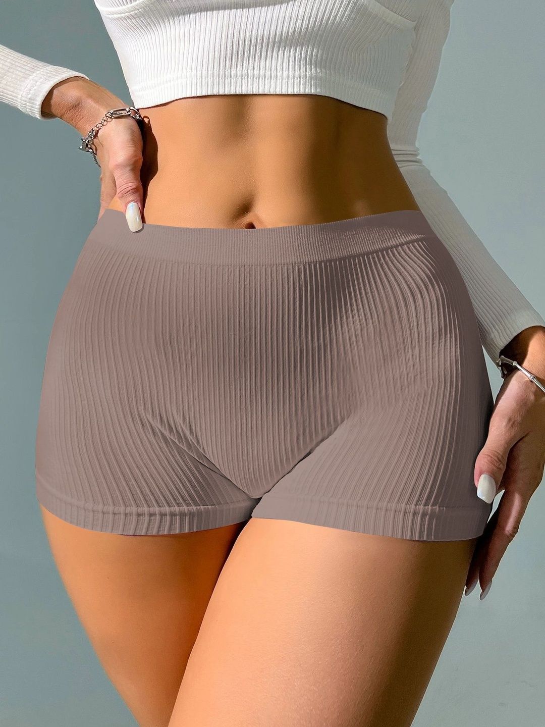 CILIMILI Women High-Rise Shorts
