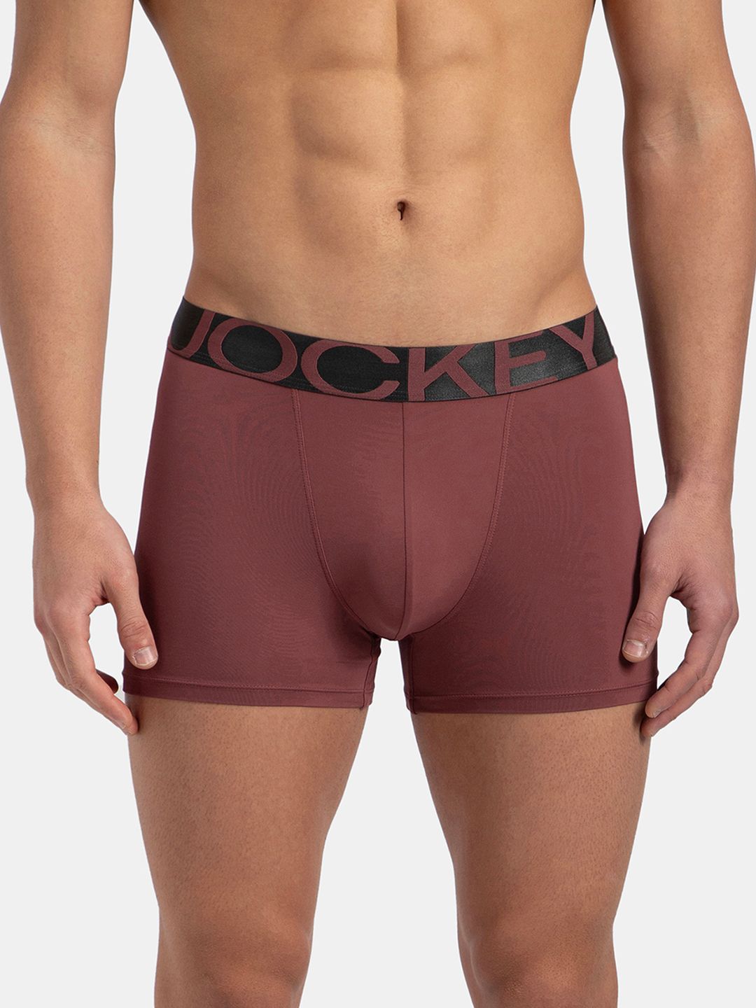 Jockey Tactel Microfiber Stretch Solid Trunk With Moisture Move Treatment-ic28
