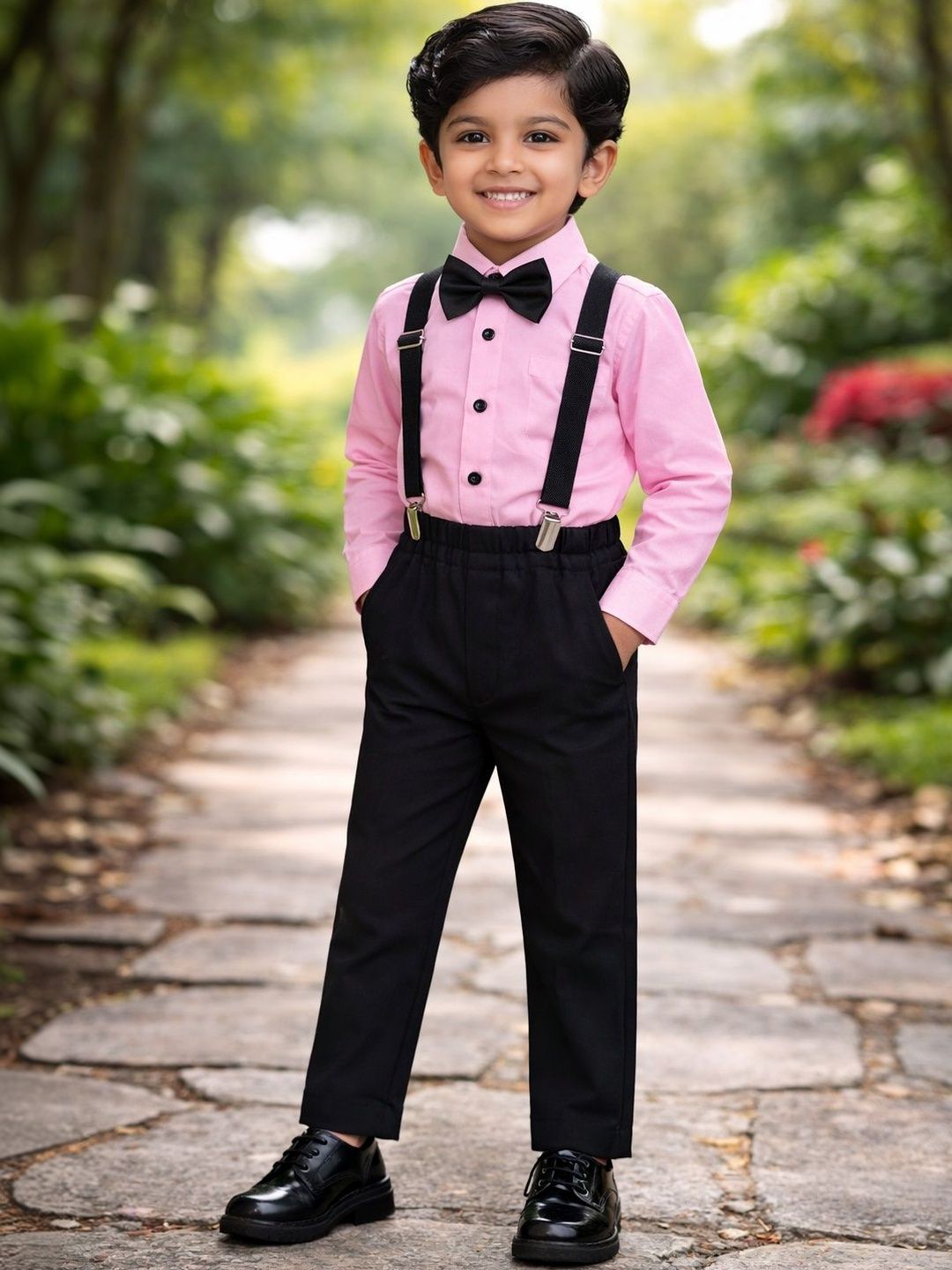 Sagar Impex Boys Shirt with Trousers