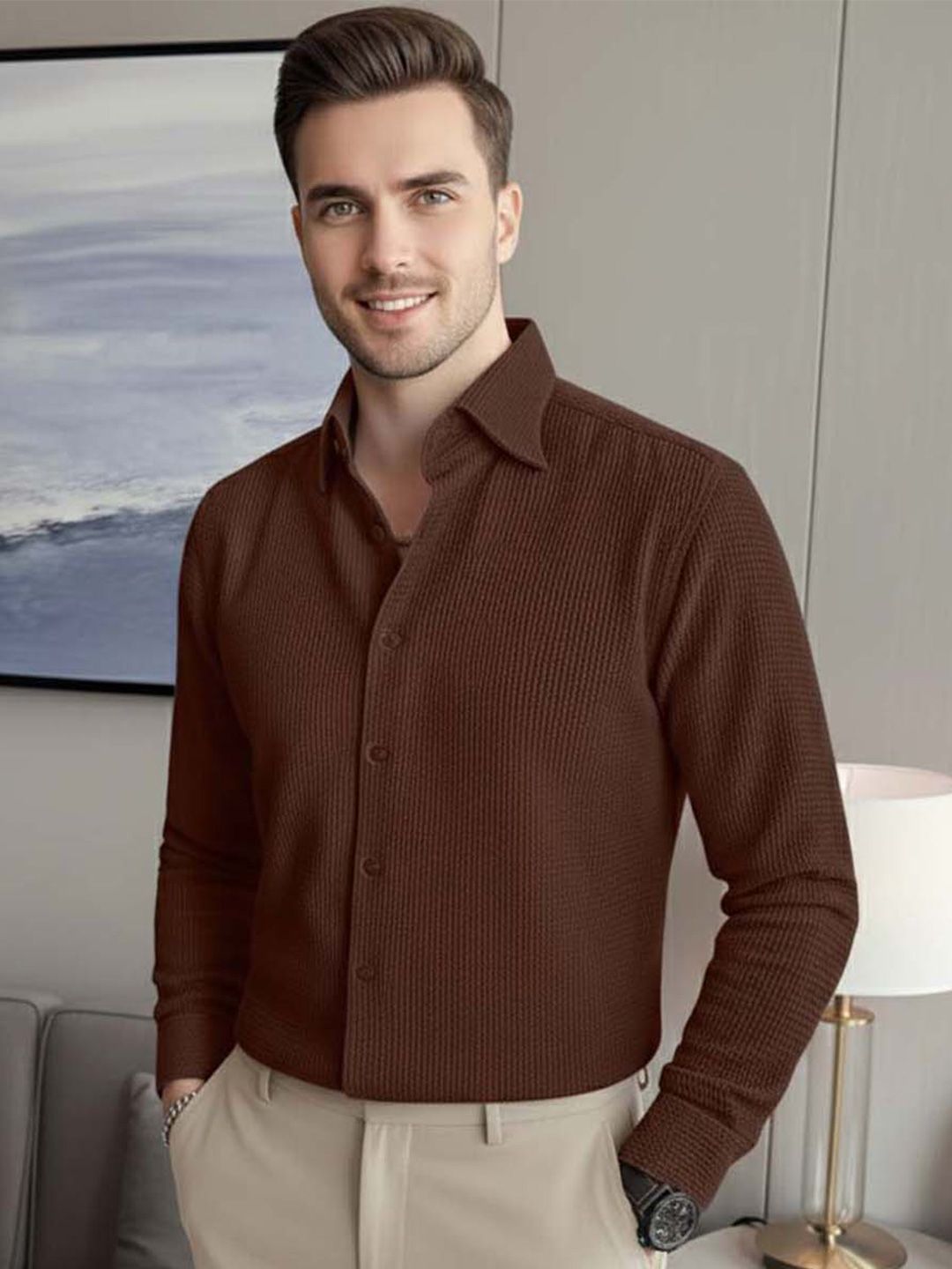 GENZILOOKS Men Casual Shirt