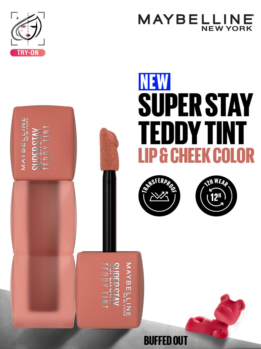 Buy Maybelline New York Superstay Teddy Tint Lip & Cheek Color 5ml   Buffed Out -  - Personal Care for Women