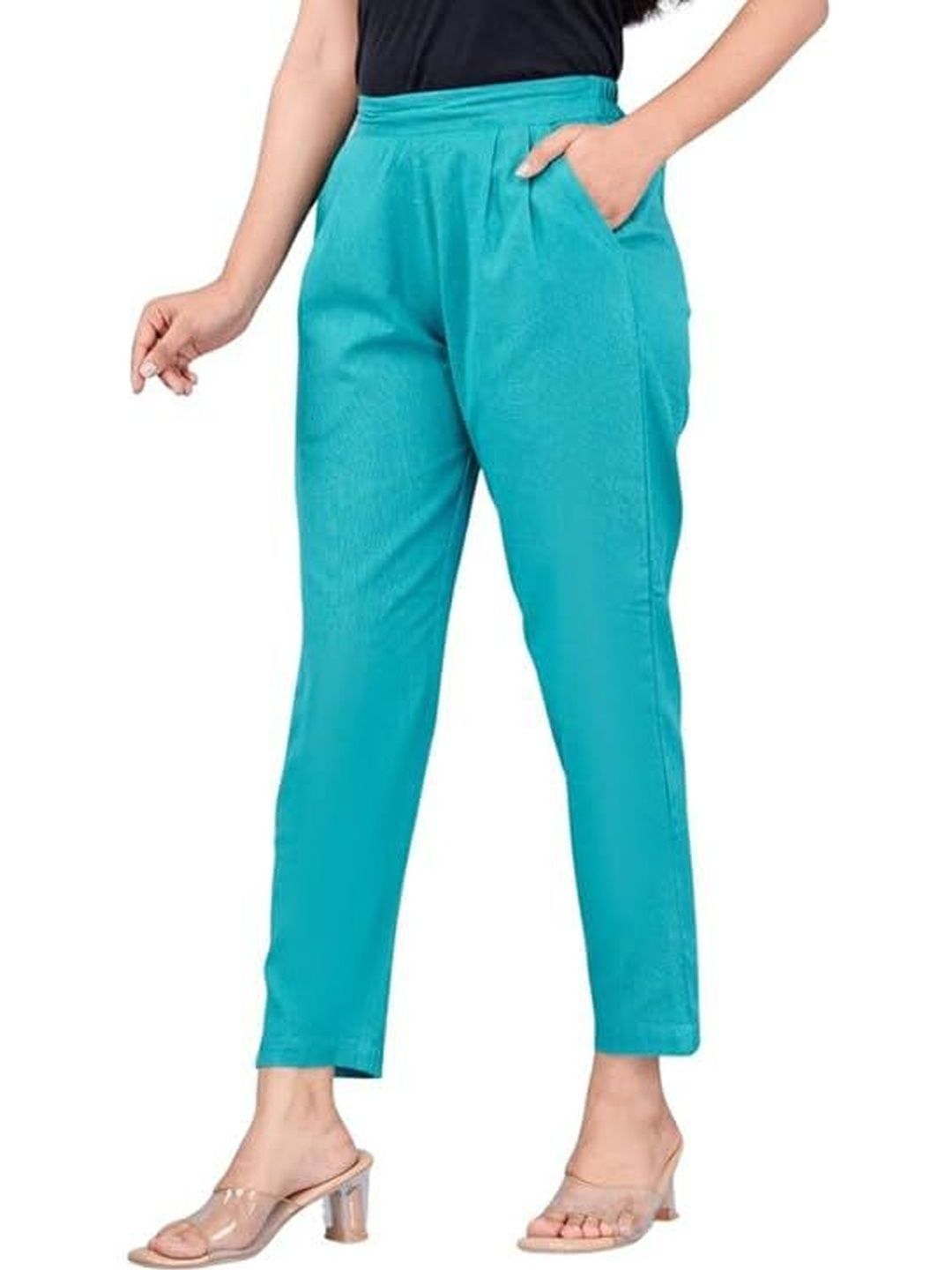 PalloStyle Women Original Easy Wash Pleated Trousers