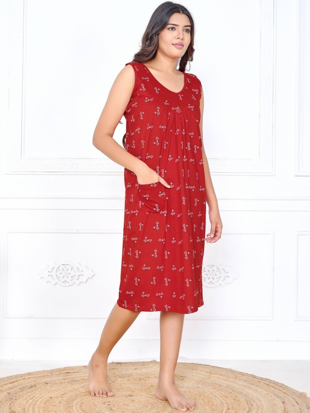Russhies Printed Nightdress