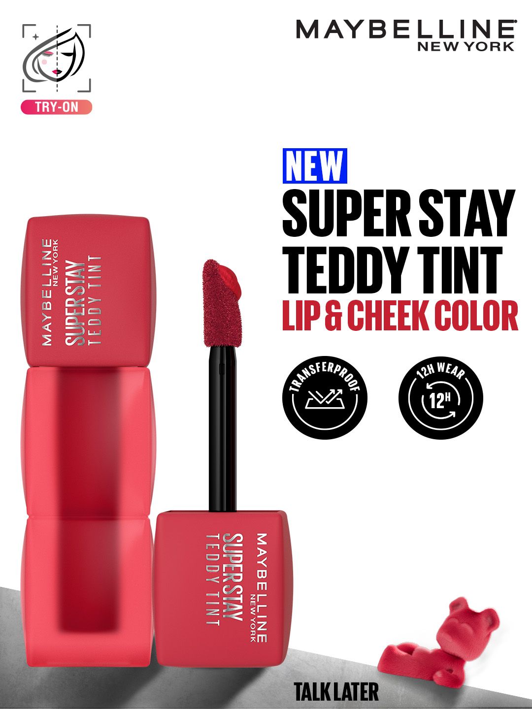 Buy Maybelline New York Superstay Teddy Tint Lip & Cheek Color 5g   Talk Later 160 -  - Personal Care for Women