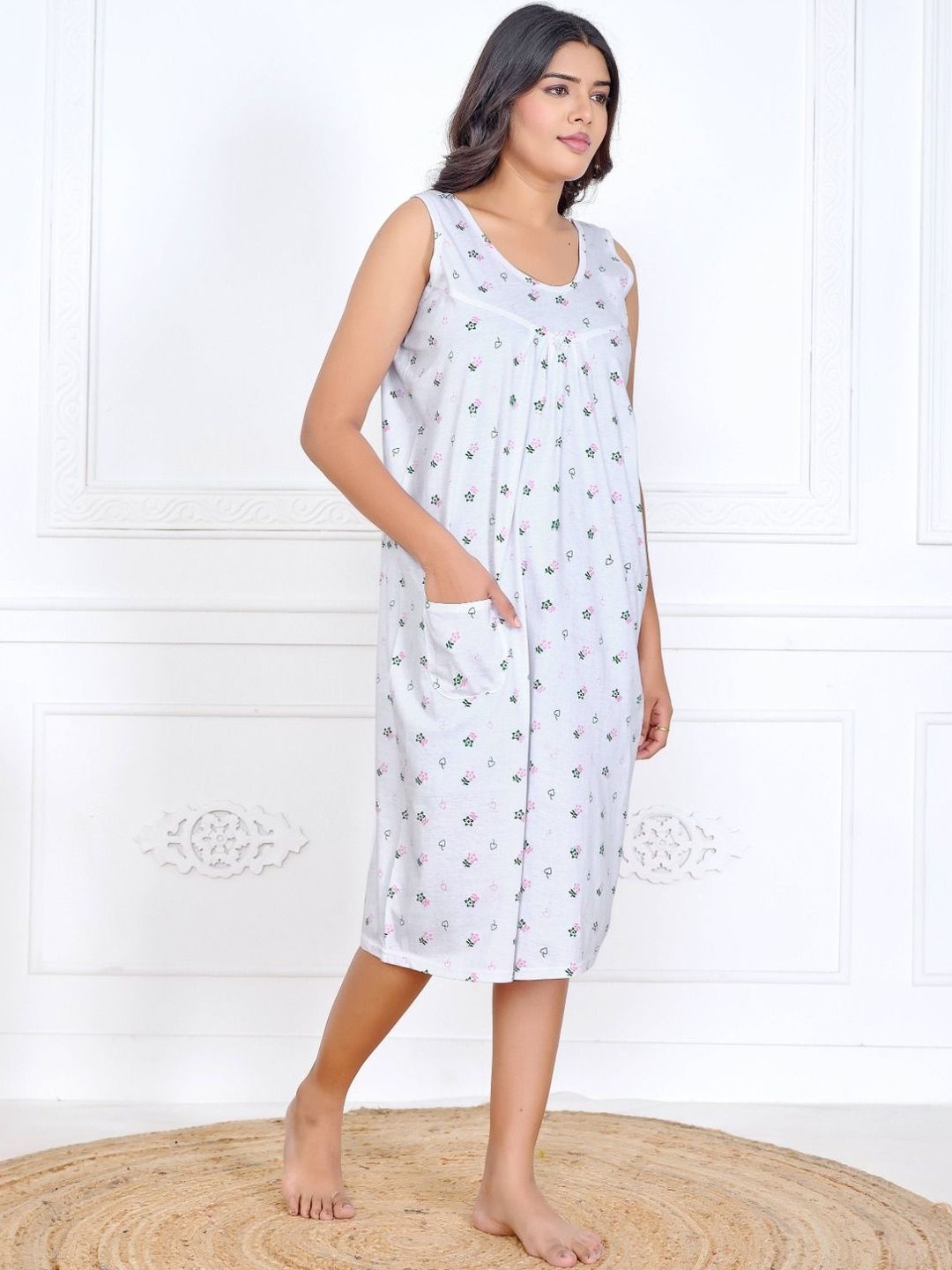 Russhies Printed Nightdress