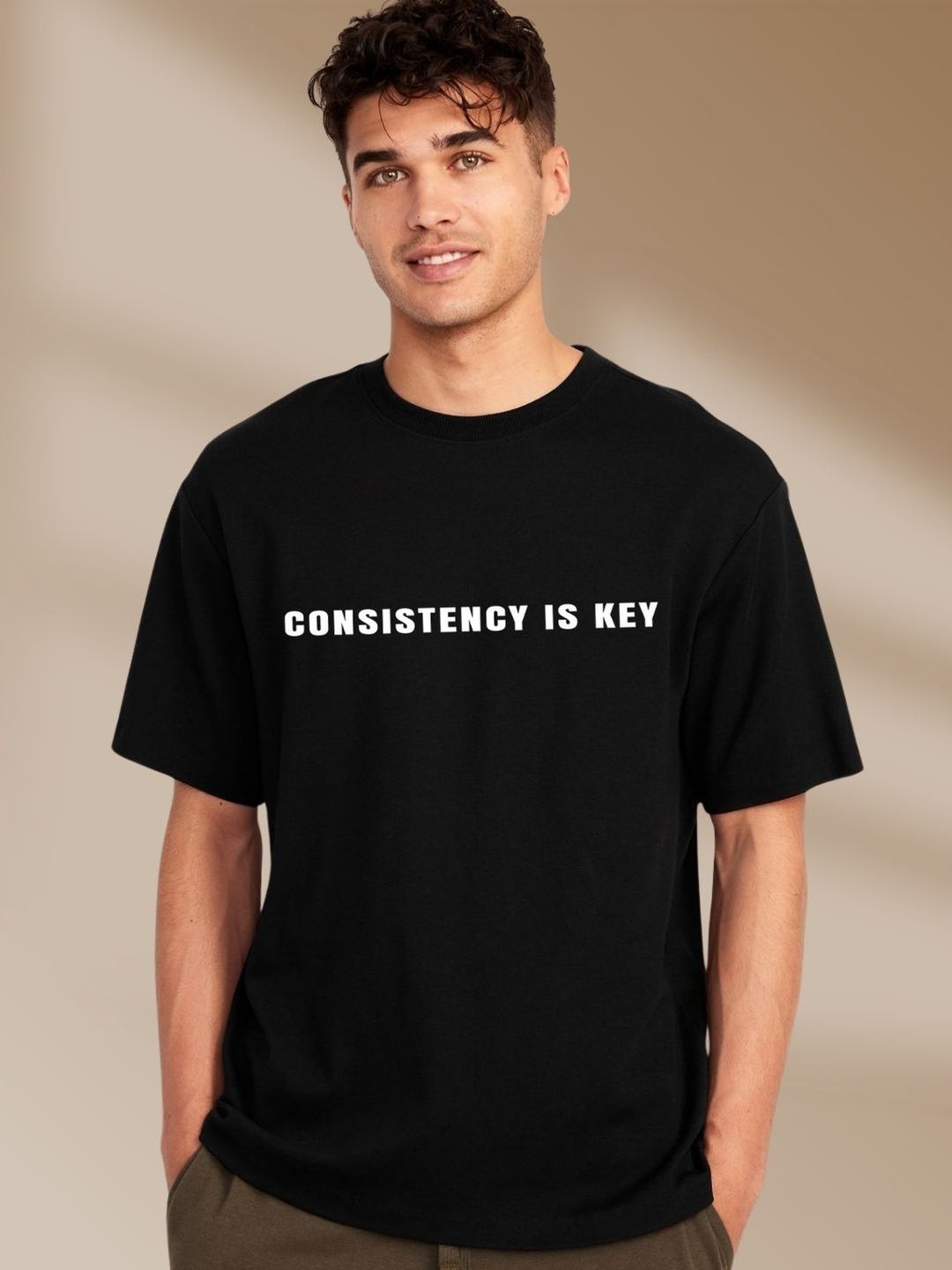 Cool Plus Men Typography Printed T-shirt