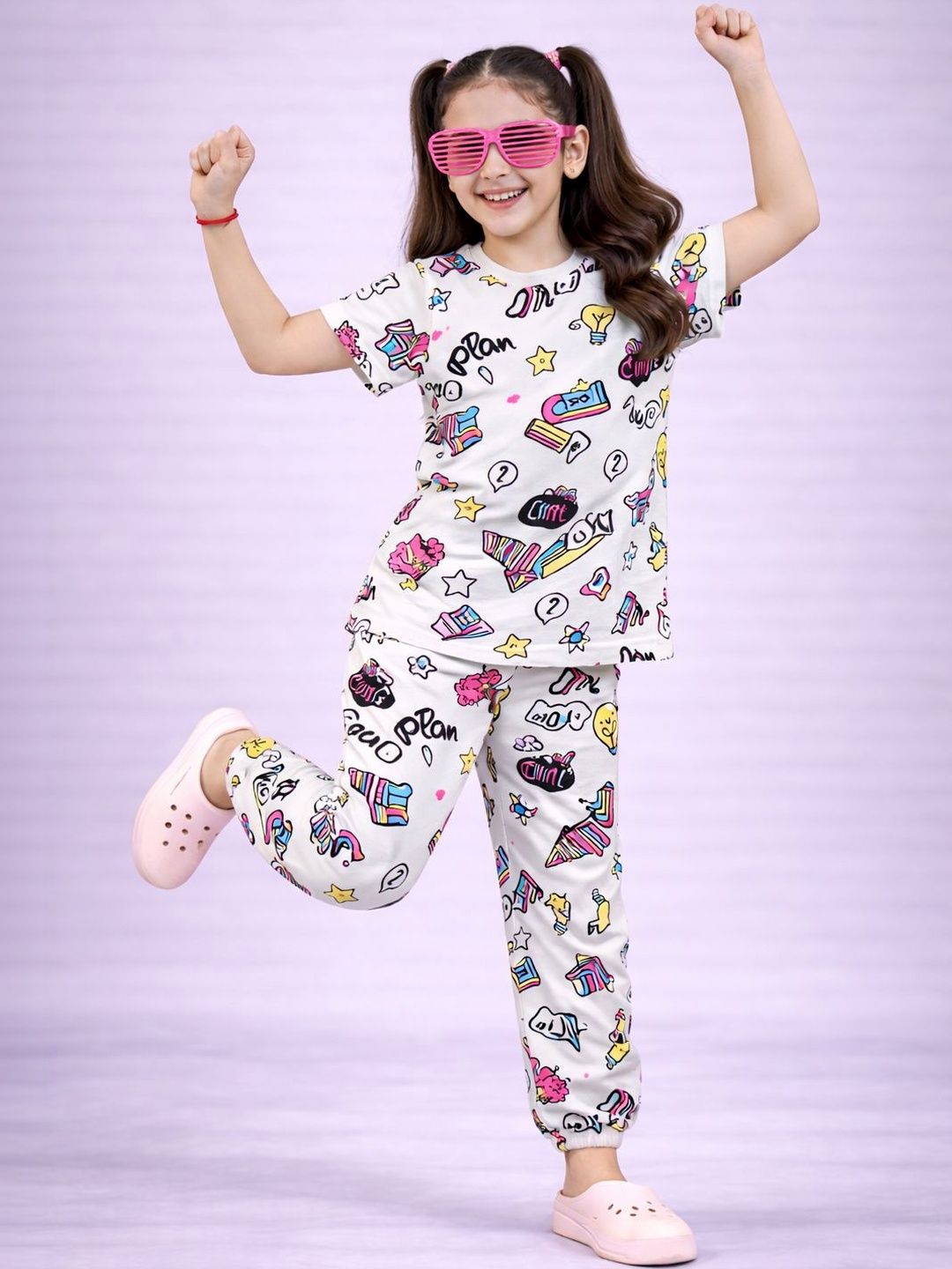 Girls Printed Maxi Nightdress 2