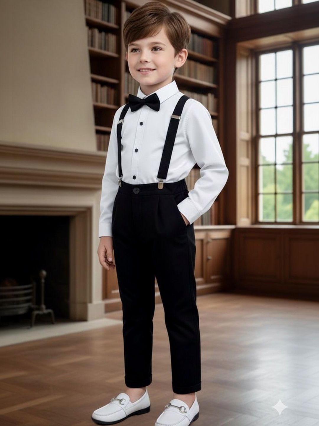 Sagar Impex Boys Shirt with Trousers