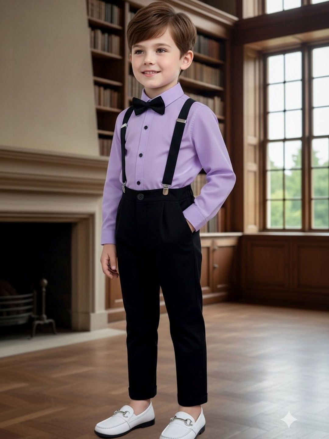 Sagar Impex Boys Shirt with Trousers