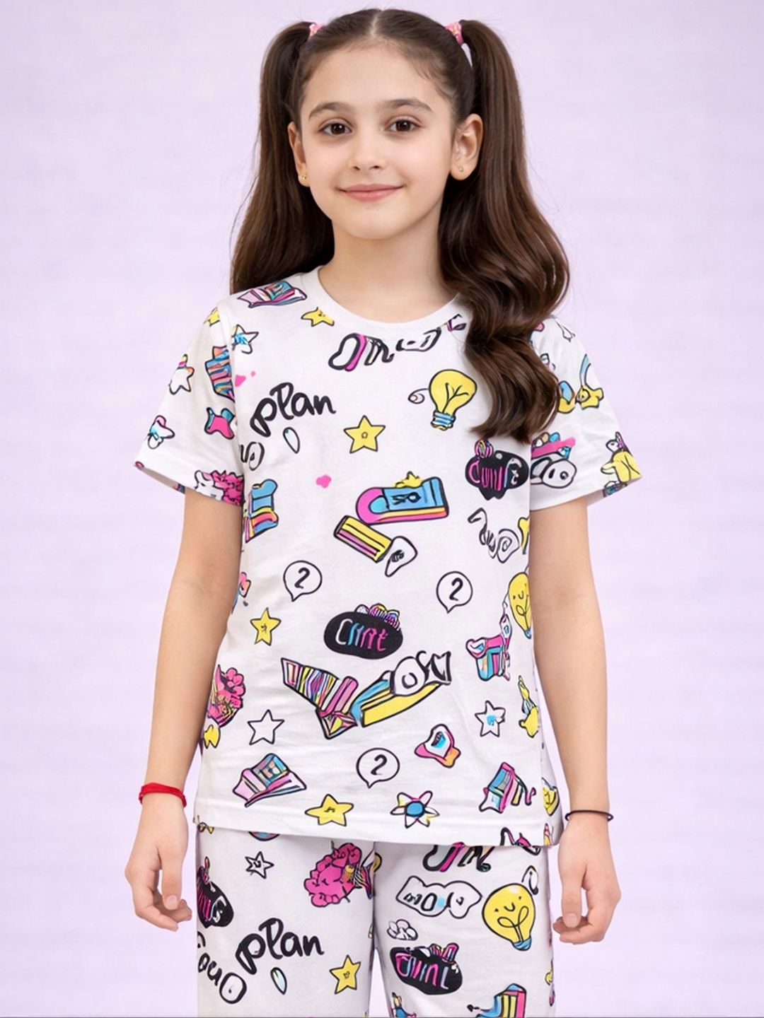Girls Printed Maxi Nightdress 3