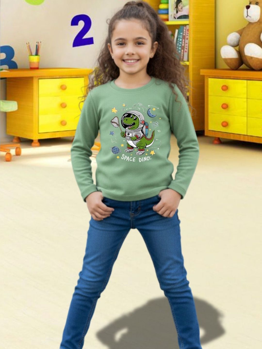 Rigo Kids Typography Printed T-shirt