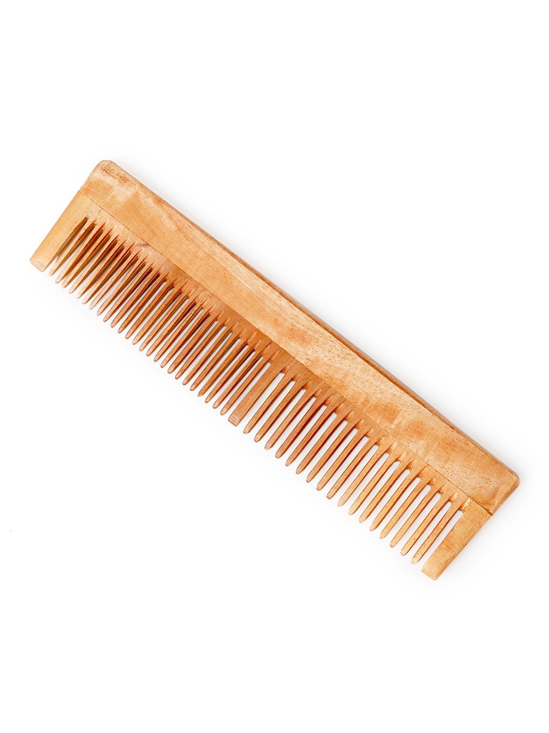 Bronson Professional Kacchi Neem Ayurvedic Wooden Comb
